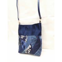 ショルダーバック　ブルー　　　　　　　　　　　　　【No．3704-5450】