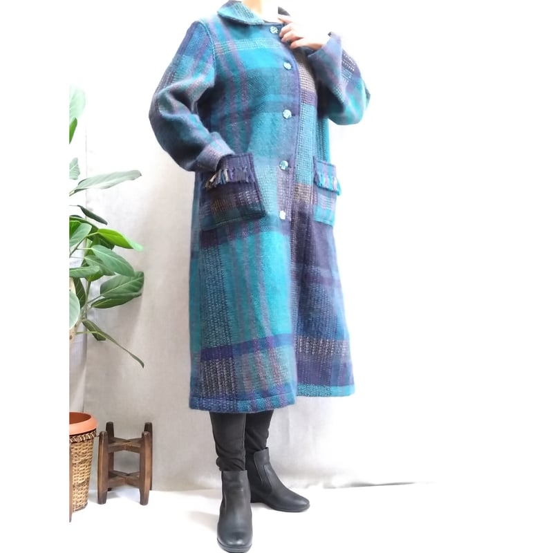 【定価約3万】HARE ペイズリー柄ロングコート(東京コレクションアイテム) 定価約3万】HARE ペイズリー柄ロングコート(東京コレクション