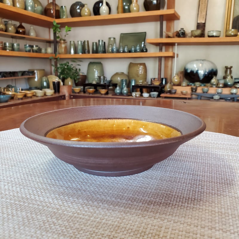 飴釉 リム焼〆鉢 | 小代焼 岱平窯 ONLINE SHOP
