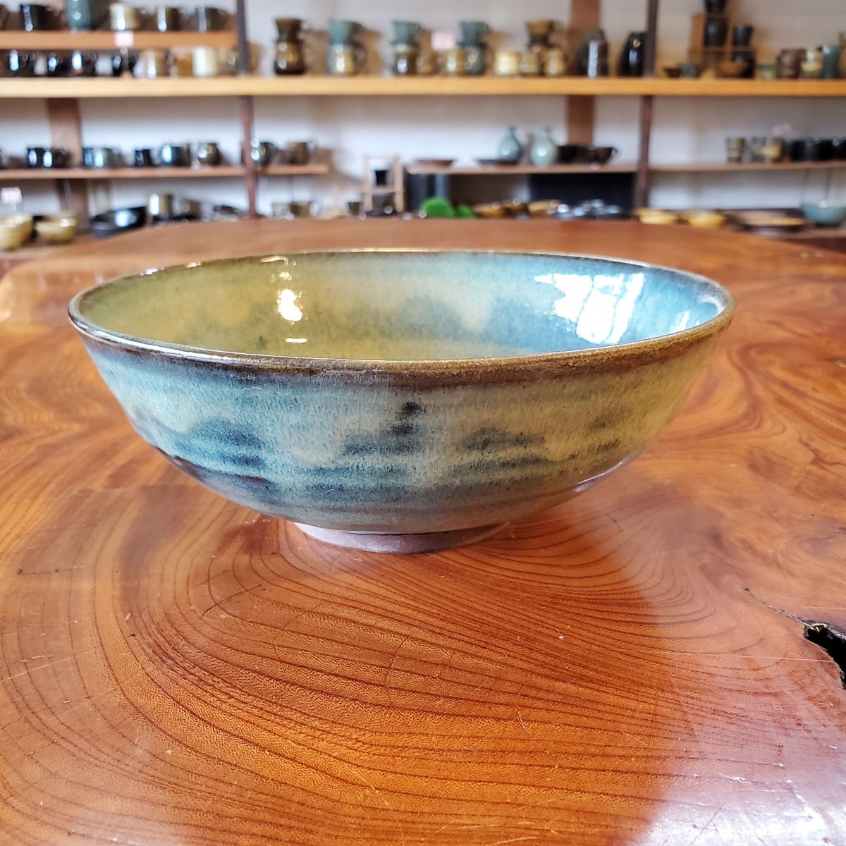 鉢 青小代 | 小代焼 岱平窯 ONLINE SHOP