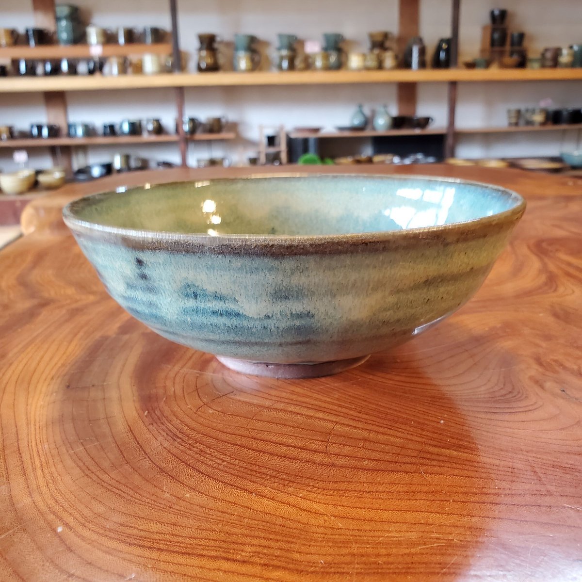 小岱焼 小代焼 岱平 大皿 皿陶芸 美術 約44cm 小岱焼 小代焼 岱平 大皿 皿陶芸 美術 約44cm