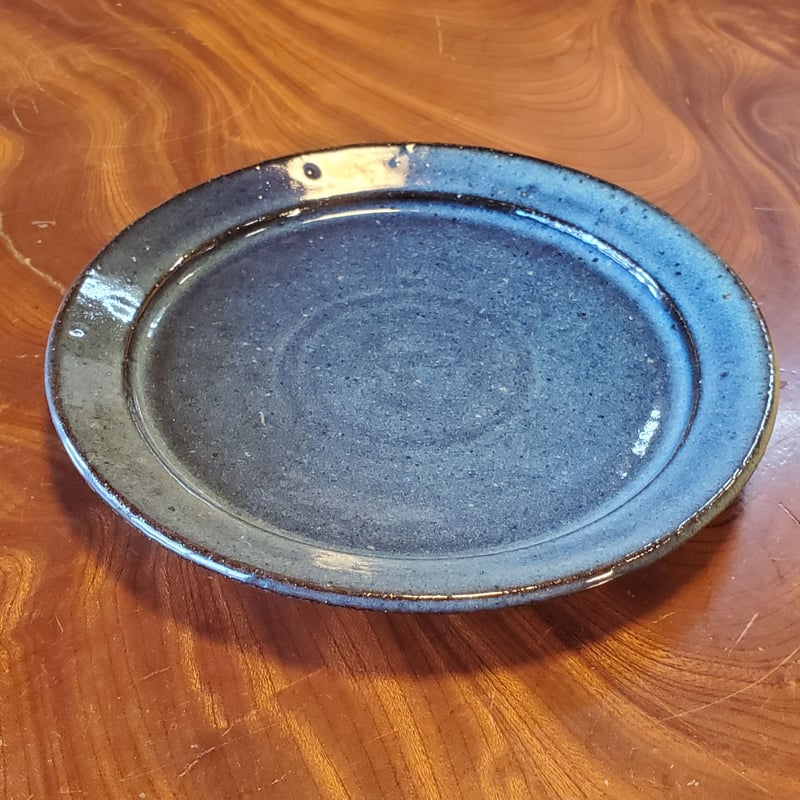 小岱焼 小代焼 岱平 大皿 皿陶芸 美術 約44cm 平皿(青小代) | 小代焼 岱平窯 ONLINE SHOP