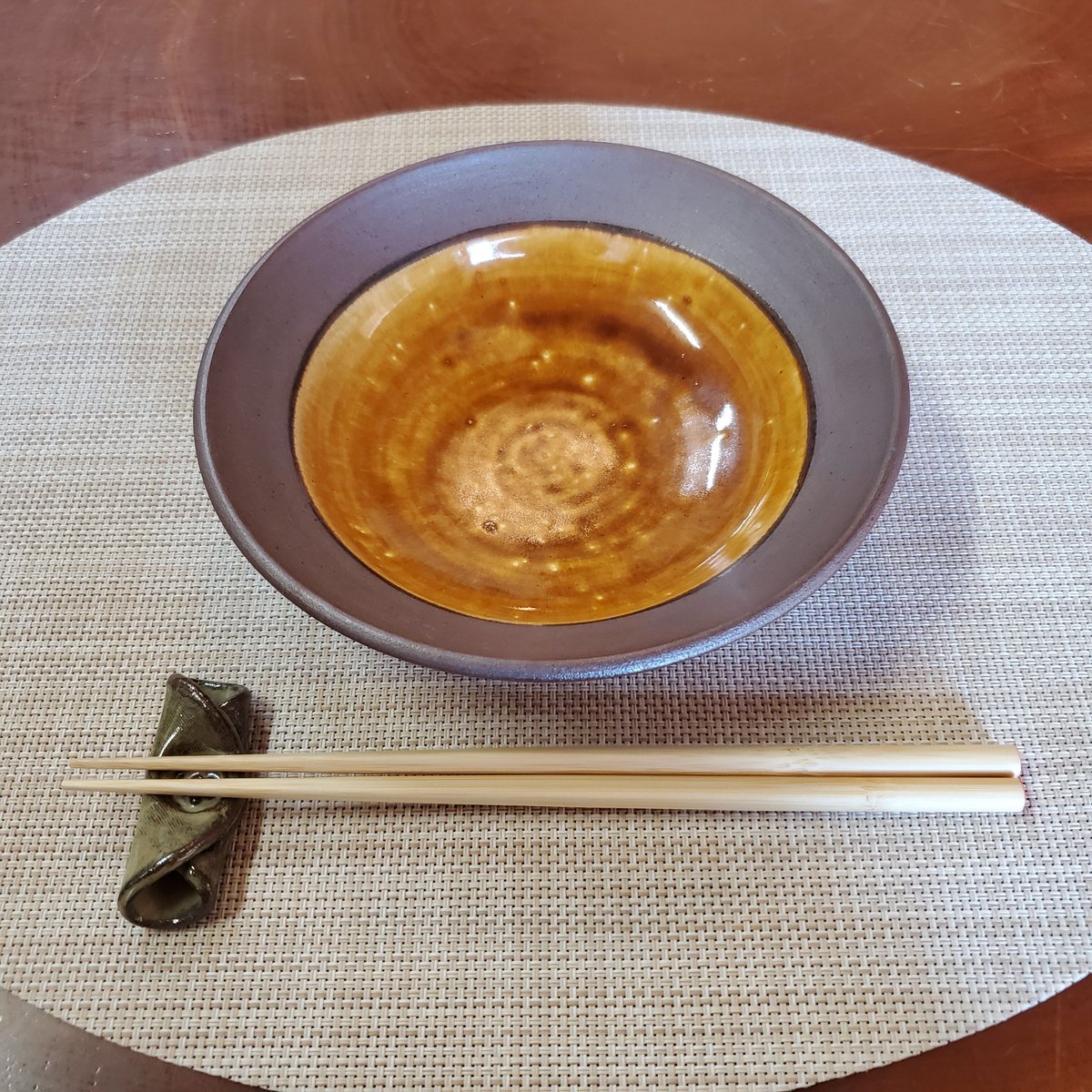 飴釉 リム焼〆鉢 | 小代焼 岱平窯 ONLINE SHOP