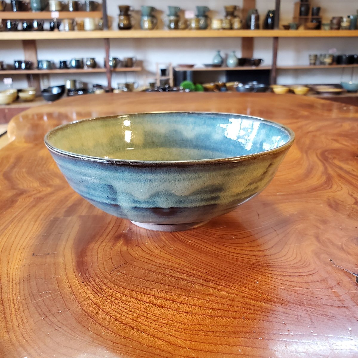 鉢 青小代 | 小代焼 岱平窯 ONLINE SHOP