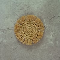 Raffia Coaster / Beige