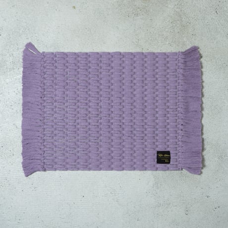 Fringe Luncheon mat / Lavender