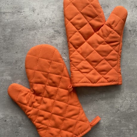 Kitchen mittens / Orange