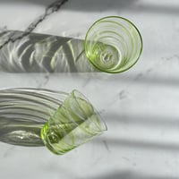 Marble glass / LightGreen