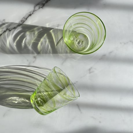 Marble glass / LightGreen