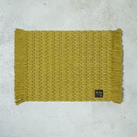 Fringe Luncheon mat / Kiwi