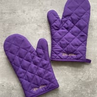 Kitchen mittens / Purple