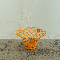 Rattan Fruit Basket / Orange