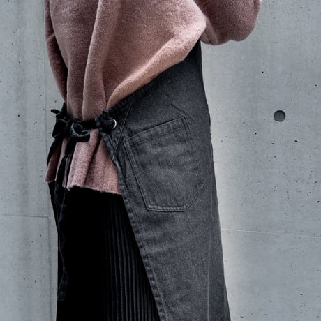 Black Denim Apron