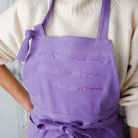 Veggies apron / Lavender