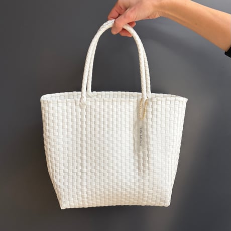 Mercado Bag / White & Black