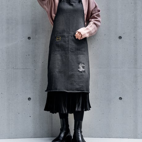 Black Denim Apron