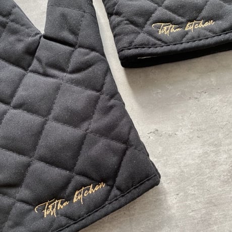 Kitchen mittens / Black