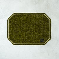 Velvet Luncheon mat / Olive