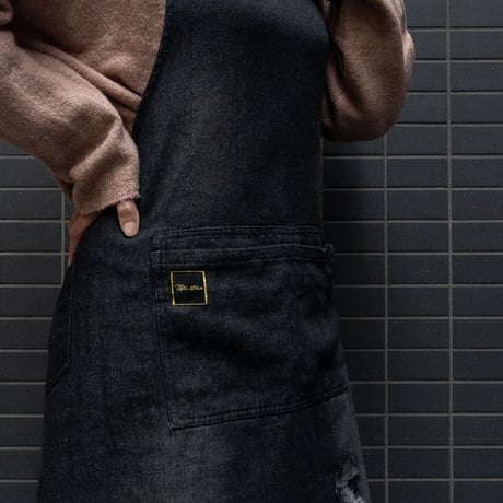 Black Denim Apron