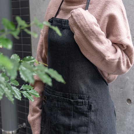 Black Denim Apron