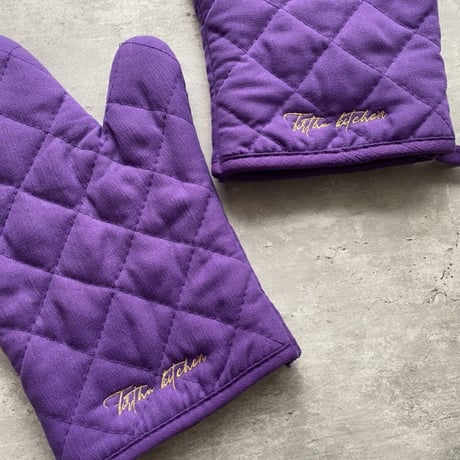 Kitchen mittens / Purple