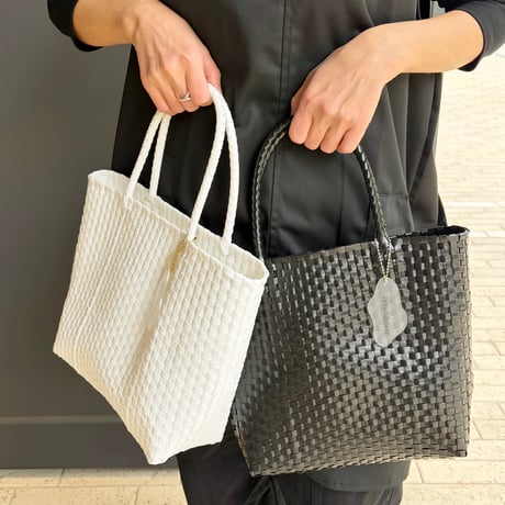 Mercado Bag / White & Black