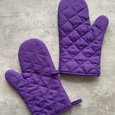 Kitchen mittens / Purple