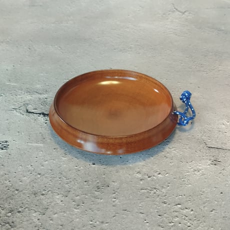 Koseling コーシェリ　ウッド小皿(リッド)　楓 拭き漆