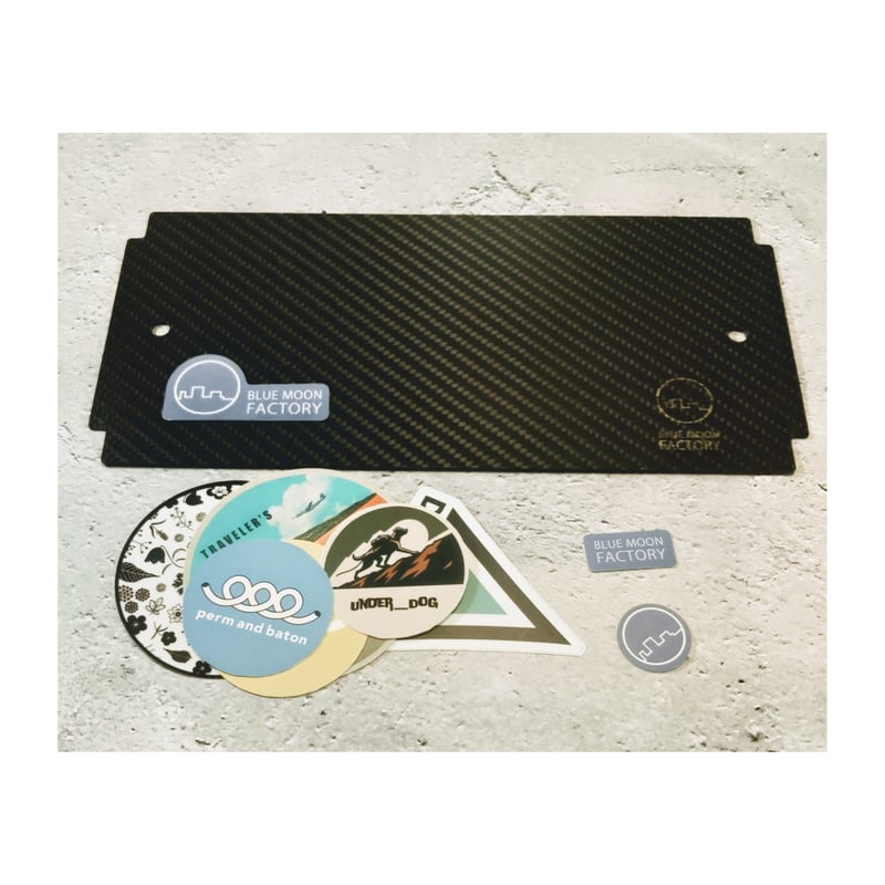 tentoten オリジナルカーボンプレート おぼんプレート BON | BLUE MOON FACTORY