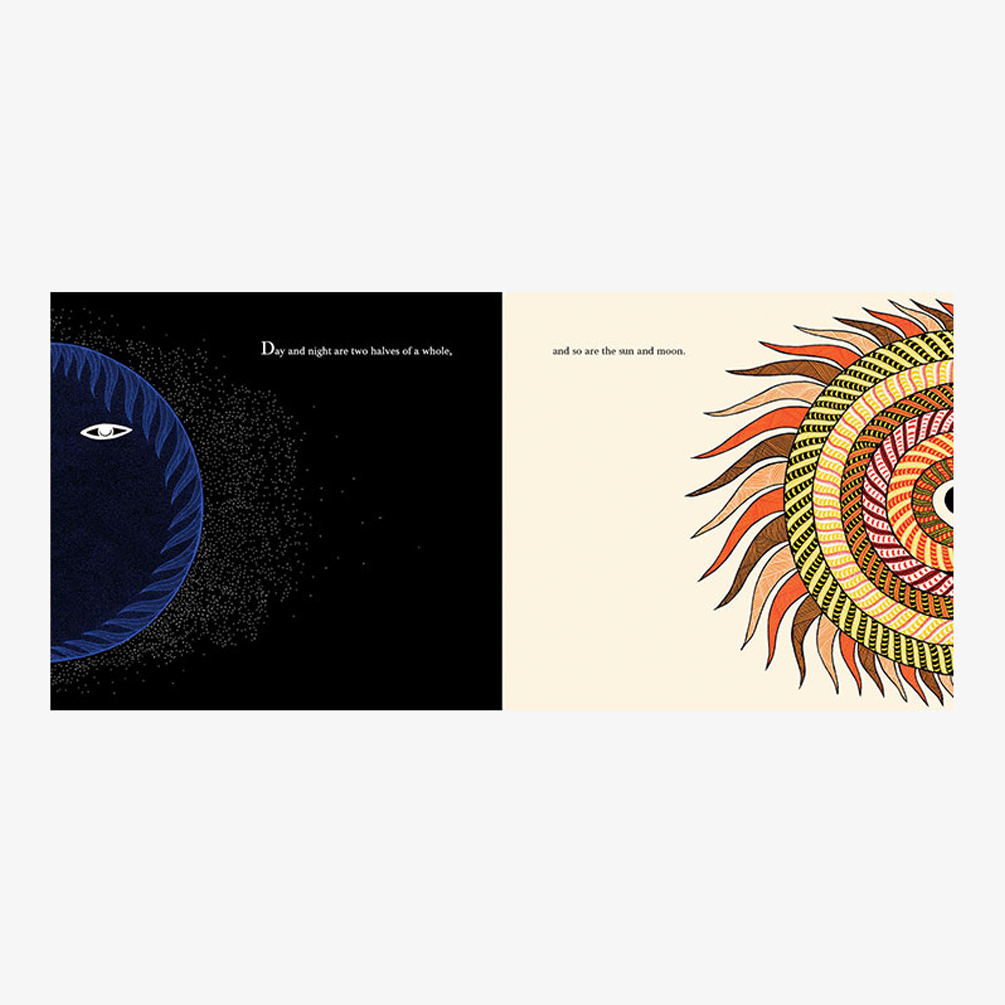 Sun and moon (Book) | FRANGIPANI India Art & Craft