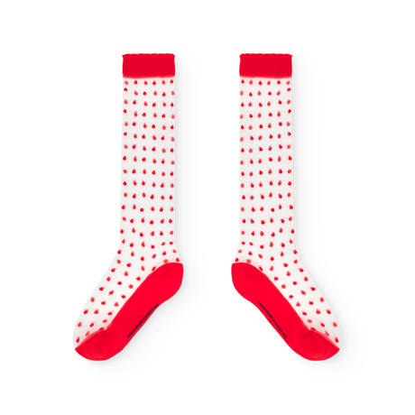 [THE ANIMALS OBSERVATORY] Hen Socks / red