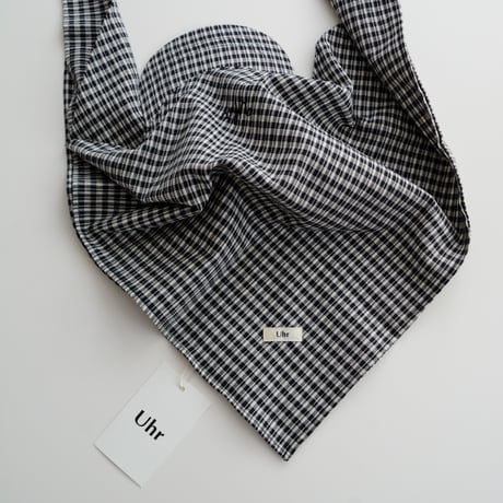 [Uhr] Scarf Cap / White