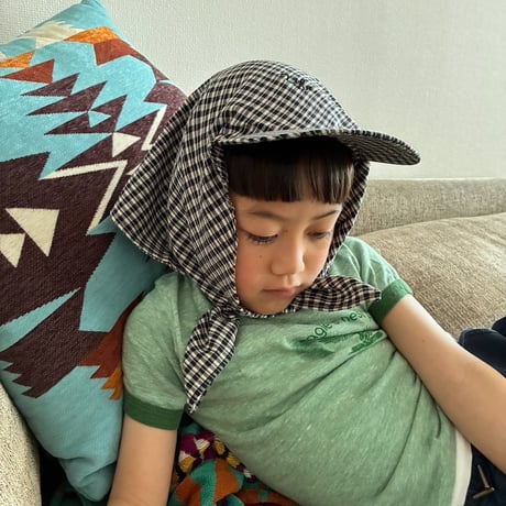 [Uhr] Scarf Cap / Black