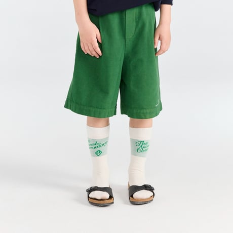 [THE ANIMALS OBSERVATORY] Snail Socks / green