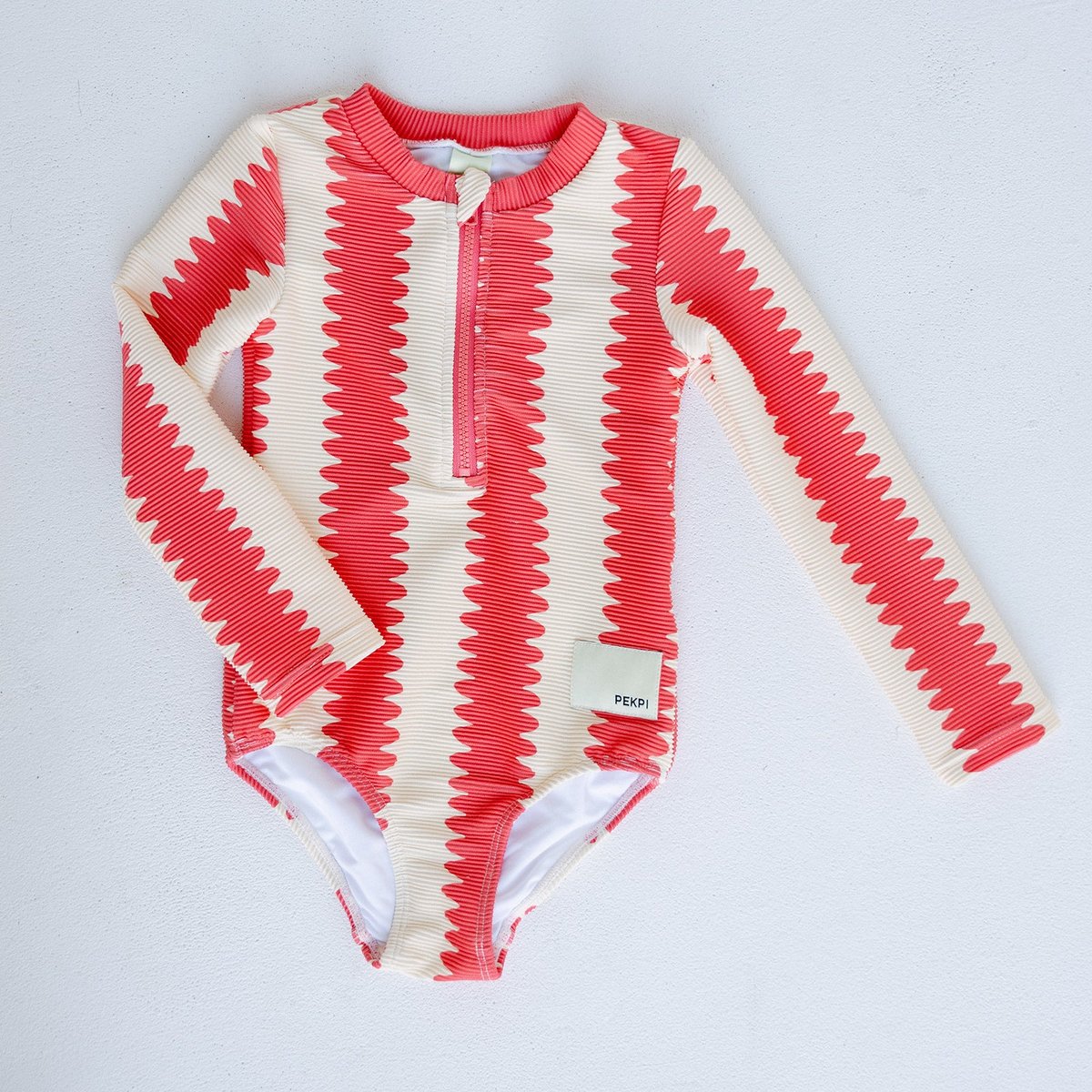 PEKPI 5Y水着　セットアップ PEKPI] Girls Full Piece Swimsuit / Watermelon