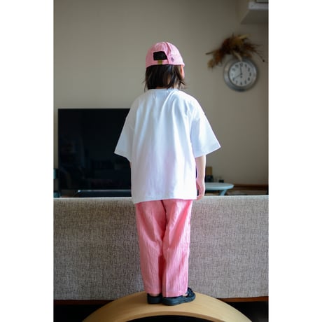 [MOUN TEN.] linen blend 1tuck wide pants / pink