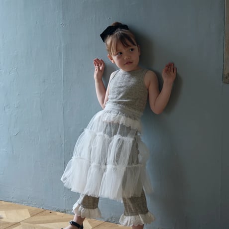[Uhr] Recycle Tulle Skirt