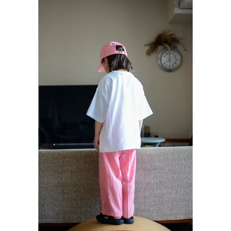 [MOUN TEN.] linen blend 1tuck wide pants / pink
