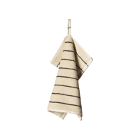 [BONGUSTA] Naram Wash Cloth / creme & ink