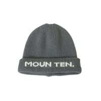 [MOUN TEN.] MOUN TEN. watch cap / charcoal