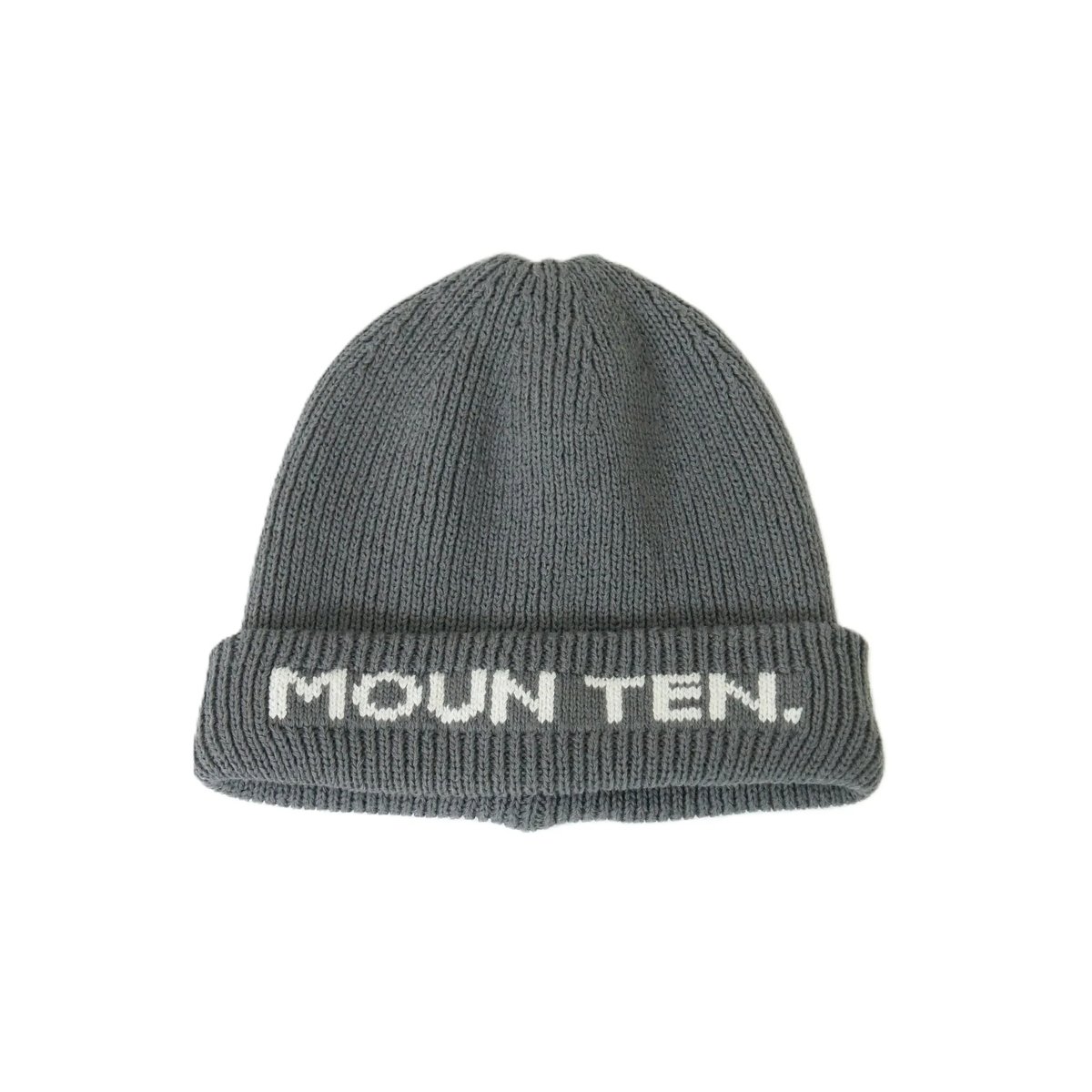 MOUN TEN.] MOUN TEN. watch cap / charcoal | Su