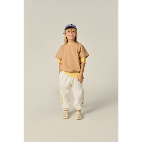 [the campamento] PEANUTS AND THE CAMPAMENTO JOGGING TROUSERS / ECRU / 4Y,5-6Y
