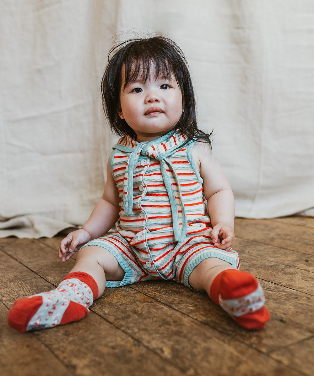 MABLI] DECK ROMPER / ASPEN STRIPE | Sun Sea Days