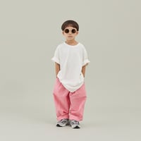 [MOUN TEN.] linen blend 1tuck wide pants / pink