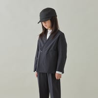 [MOUN TEN.] stretch nylon jacket (recycle) / black
