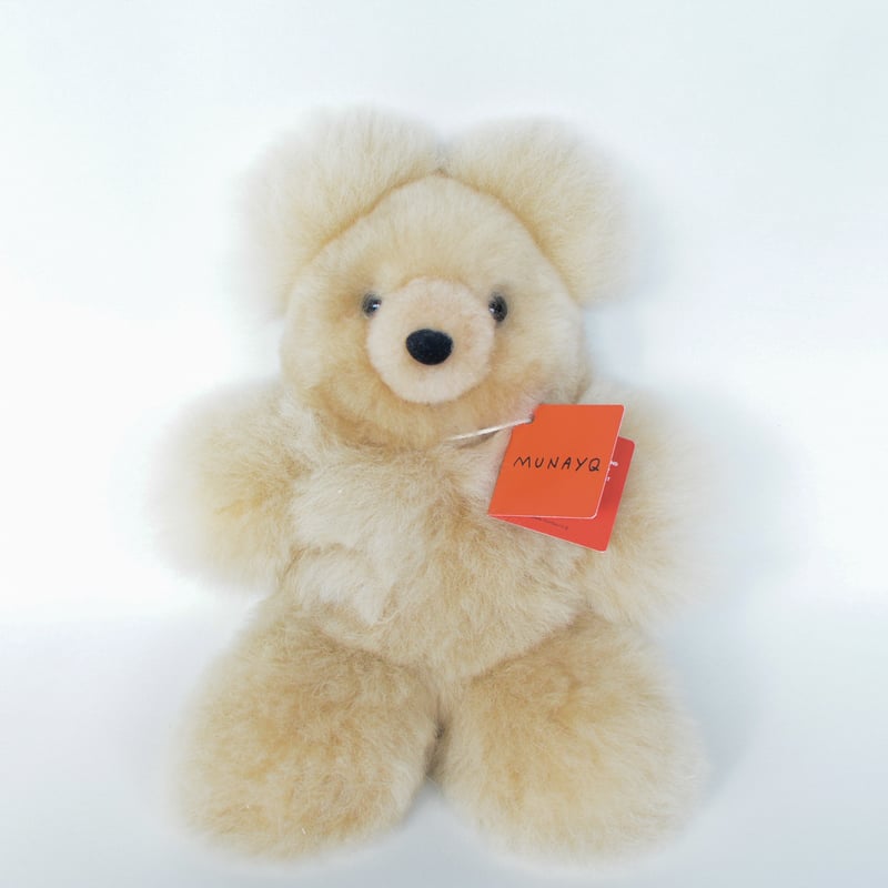 MUNAYQ] Medium Teddy Bear / beige / スリムちゃん | S