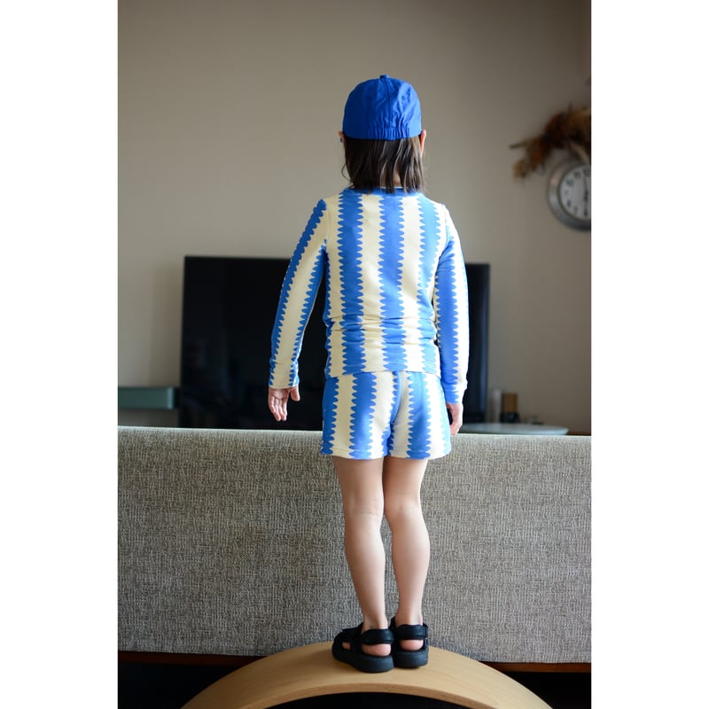 PEKPI] Boys Swim Shorts / Blueberry Wobble / 1