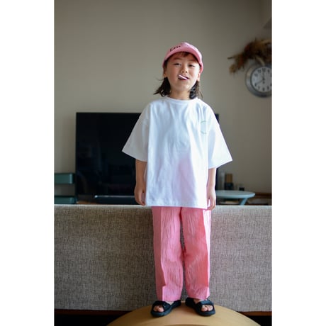 [MOUN TEN.] linen blend 1tuck wide pants / pink