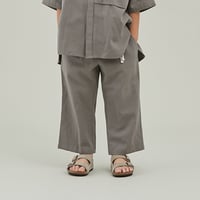 [MOUN TEN.] c/hemp karate pants / gray