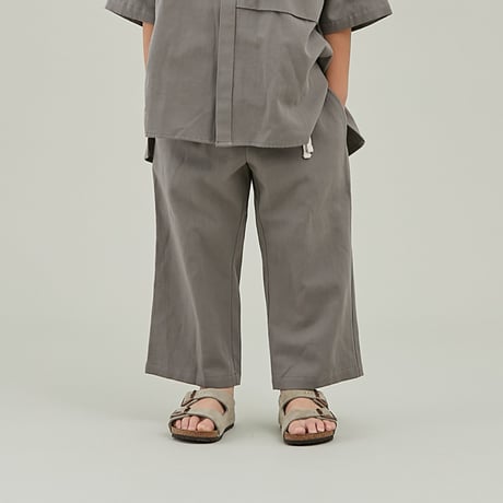 [MOUN TEN.] c/hemp karate pants / gray